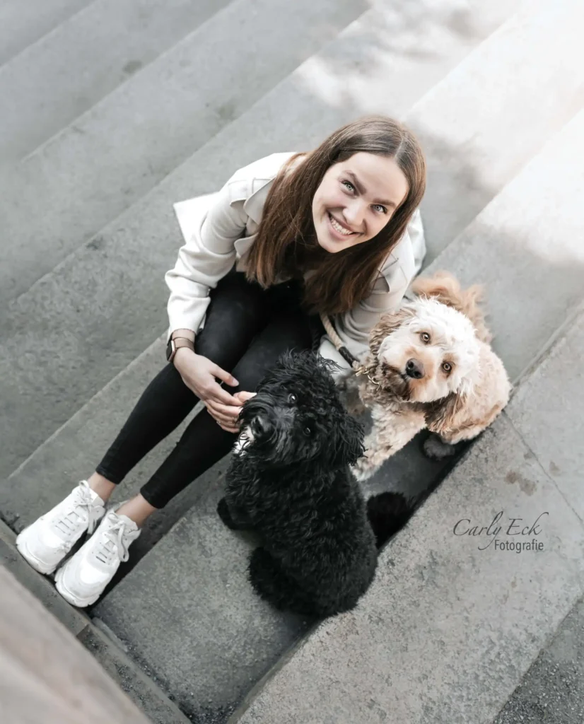 Hund und Mädchen Fotografie Nordhessen